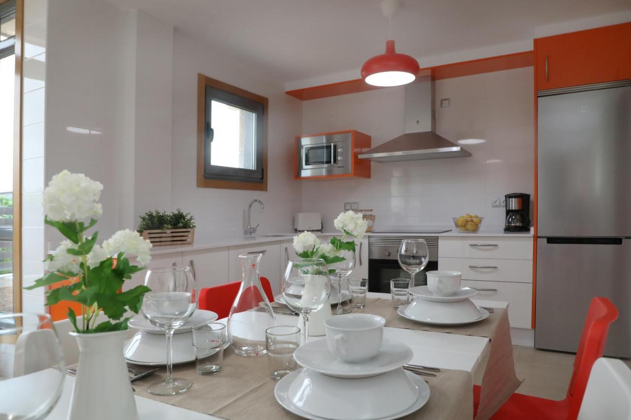 Chalet Vacacional Salnes Sur Con Piscina Cambados Luaran gambar