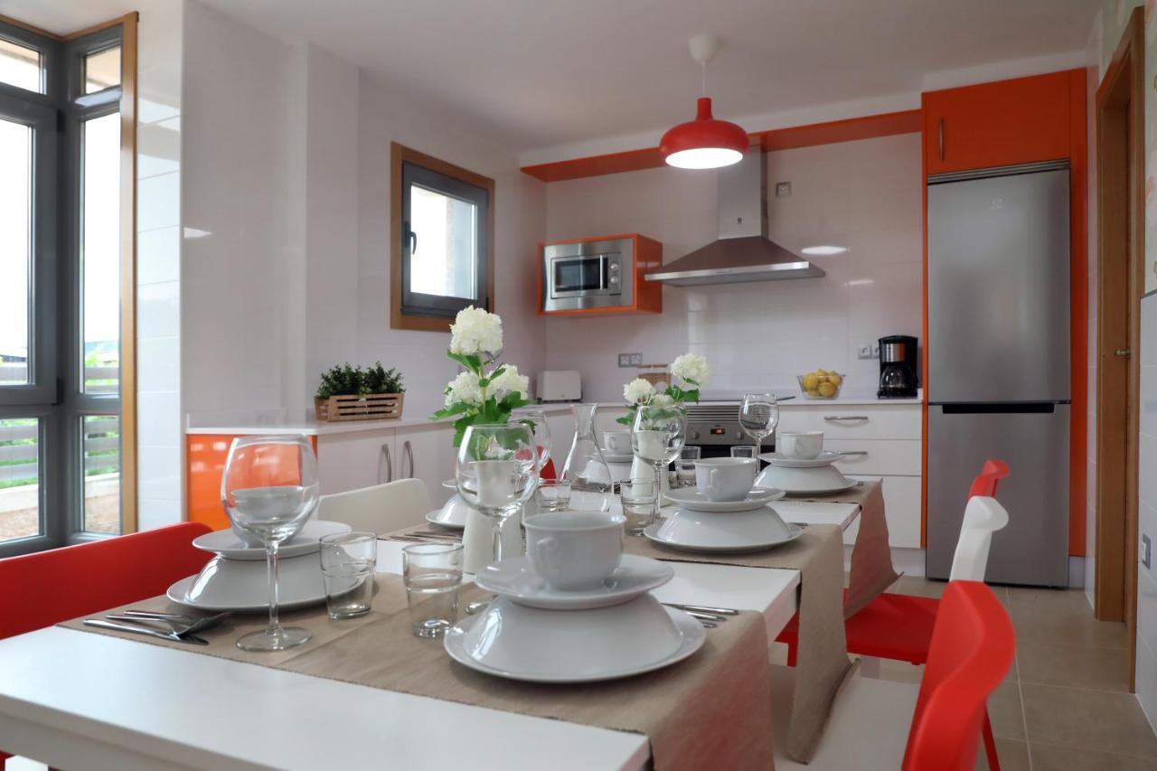 Chalet Vacacional Salnes Sur Con Piscina Cambados Luaran gambar