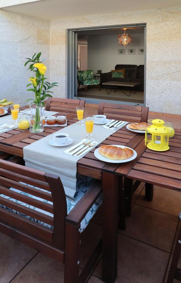 Chalet Vacacional Salnes Sur Con Piscina Cambados Luaran gambar